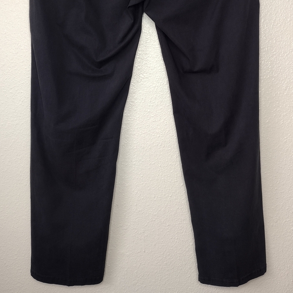 Everlane Men's Black Cotton Blend Flat Front Casual Chino Dress Pants Sz 38 - Picture 8 of 16